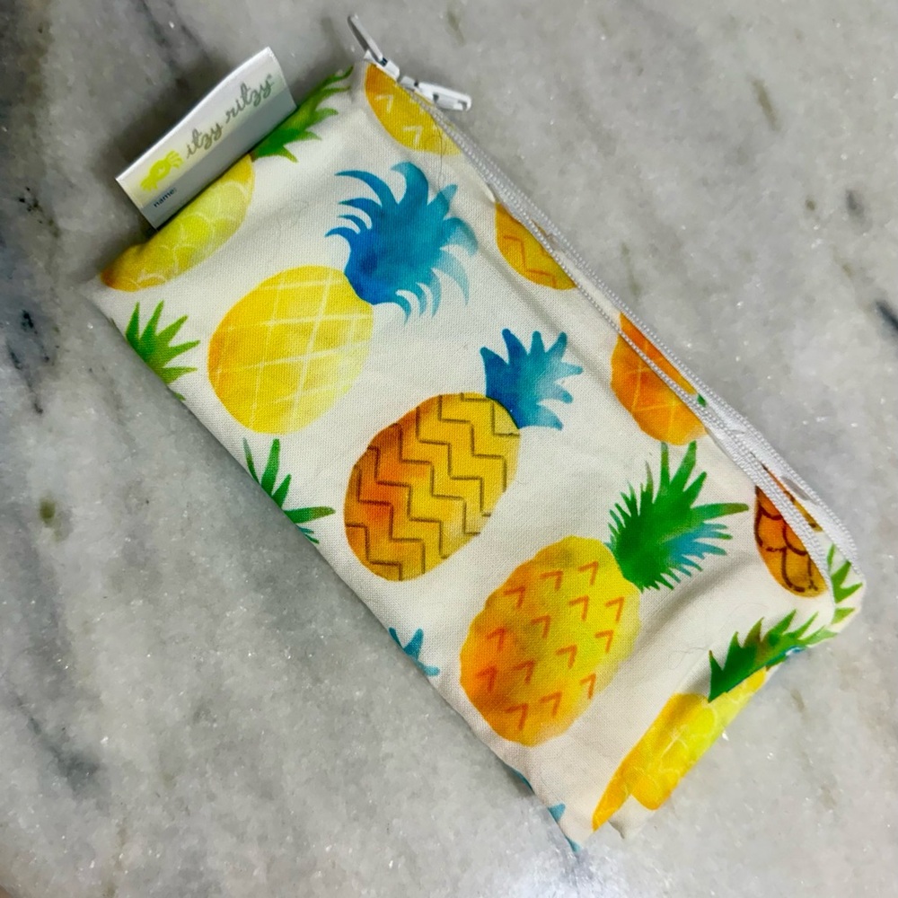 Itzy Ritzy Tropical Pineapple Pouch